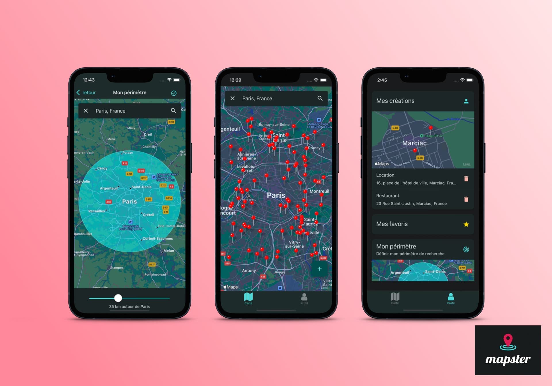 App Mobile | Mapster