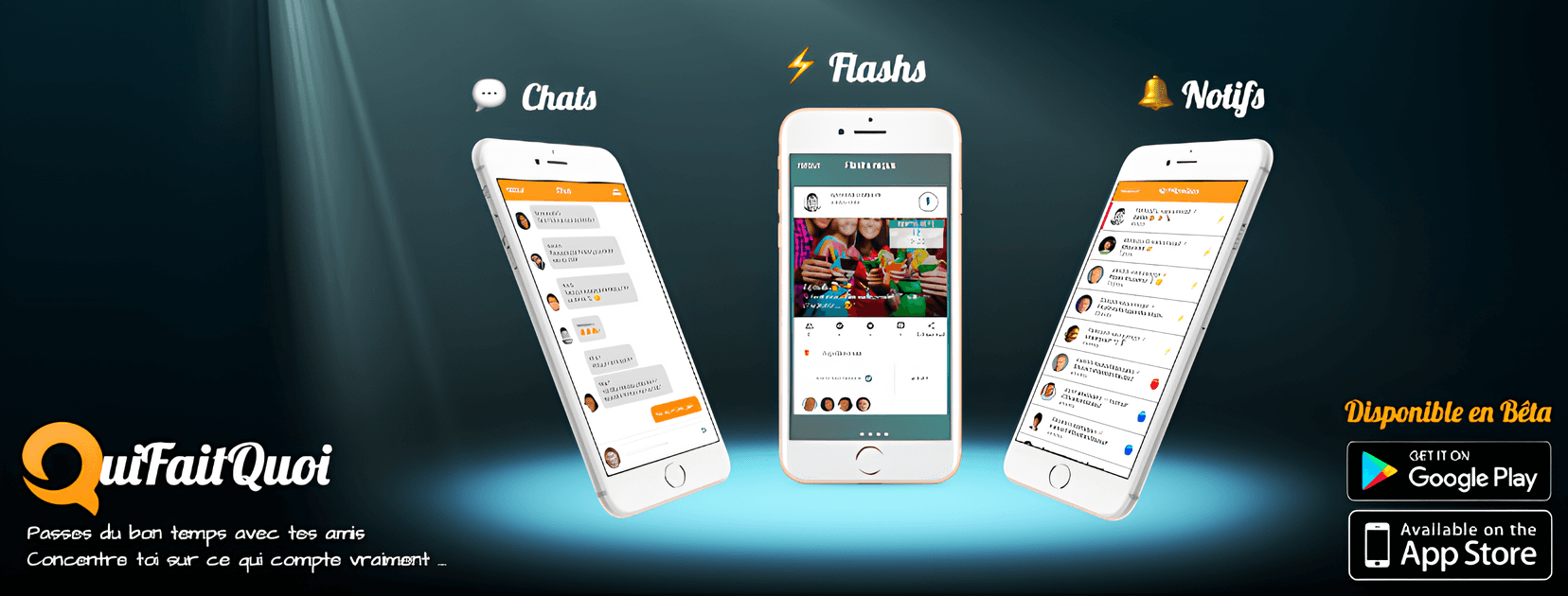 App Mobile + Backend | QuiFaitQuoi?